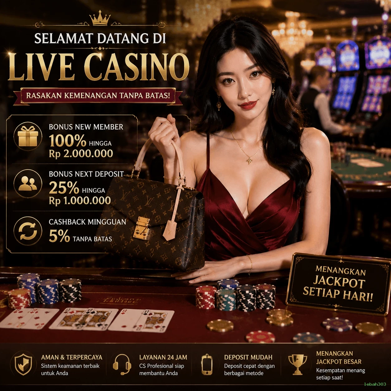Ikon aplikasi lebah303 resmi